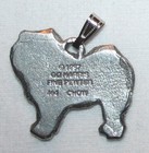 Chow Dog Harris Fine Pewter Pendant Usa Made