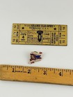 Opryland Vintage Grand Ole Opry Brass Ticket Keychain And Pin Nashville