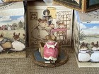 Wee Forest Folk M-126 Attic Treasure Annette Peterson 1985 Retired Rose Dress