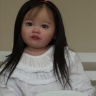 Birthday Gift Reborn Baby Doll Toddler Girl 30  Artist Finished Rooted Long Hair