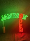 Awesome Jameson Whisky Light Up Flashing    open    Led Sign 24    X 18   