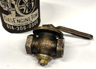1 2  Diamond Brass Gas Cock Regulating Throttle Valve Oilfield Hit Miss