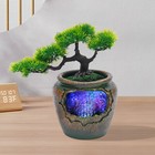 Indoor Tabletop Water Fountain Waterfall Fountain Rock Fengshui Decor Desktop