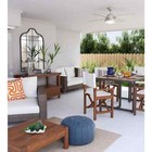 Dempsey 52 In  Led Indoor outdoor Matte Nickel Ceiling Fan Light Remote