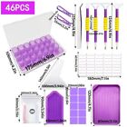 46pcs Diy Diamond Painting Tools And Accessories Kits Multiple Sizes Painting