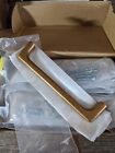 9 Pack 5 Inch Antique Brass Solid Cabinet Handles  Vintage Drawer Pulls