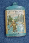 Vintage Tin Can Reel Man After Shave Talc Talcum Fly Fishing Jolind