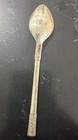 Wallace Aegean Weave Plain Sterling Silver 4 3 8    Demitasse Spoon No Mono