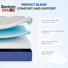 6 Inch Full Size Mattress  Firm Gel Memory Foam Full Mattress In A Box  Firm Bac