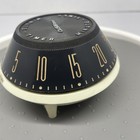 Vtg 50s Presto Loud Ring Kitchen Timer Flying Saucer Atomic Shape Retro