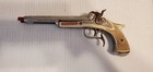 1950 s Hubley Pirate Double Barrel Cap Gun 9 3 4  Solid Working Condition Rare