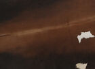 New Cowhide Rugs Area Cow Skin Leather 14 06 Sq feet  45 x45   Cow Hide U-1147
