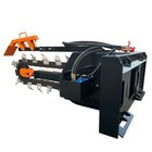 Agrotk Skid Steer Chain Trencher 48in Depth 6in Width For Mini Loader Attachment