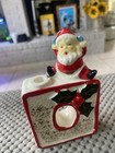 Vintage Ucago Santa Candle Holders Replacement  o  Japan