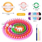 16pcs Knitting Loom And Pompom Maker Set  Pompom Maker Set Pom Makers Pompom    