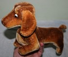 Vintage 1950-60 s Steiff Dachshund Dog Stuffed Mohair