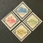 Travelstamps  1947 Nicaragua Stamps Scott  701-704 - Architecture - Mint Mnh Og