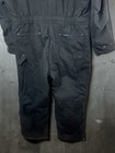 Walls Blizzard Pruf Insulated Black Coveralls Corduroy Collar Mens Large-tall