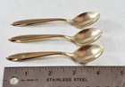 Vintage Dirigold Dirilyte Goldware Regal Flatware Silverware Demitasse Spoon