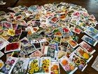 Flowers  Plants  Fruits Postage Stamps   25 Used Stamps Per Packet