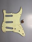 Aged Relic Pickguard Mint Green 3-ply 11 Hole For St Guitars Sss w  Aged Screws 