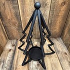 Pottery Barn Fallon Tree Candle Holder Bronze Large 17    Holiday Rustic Cabin