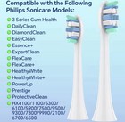 Snap-on High Density Bristles Replacement Heads For Philips Sonicare  W b g