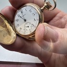 American Waltham Watch Pocket Watch 0 Sz  Hunter Case The Watch Works