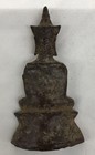 Antique 19c Phra Chai Buddha Bronze  Metal Laotian Thai Burmese  7    Tall