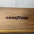 Vintage Solingen Desk Set Scissor Letter Opener Italy Wood Case Good Year