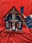 Martha Stewart Patriotic July 4th 2026 Blue Led Wood House Americana New