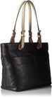 Michael Michael Kors Women s Jet Set Travel Medium Multifunction Tote  Black