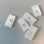 6mm Plastic Boning Caps   Tips - 10 Pcs Suits All  6mm Continuous Boning