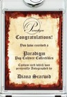 -x-files- Diana Scarwid Signed autograph auto Certified Sci-fi Tv Trading Card