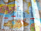 Map Of The Bahamas  Laminated   Folded By Berndtson Maps