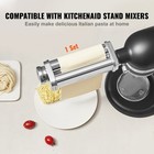 Pasta Attachment For Kitchenaid Stand Mixer Stainless Steel Sheet Roller