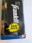 Franklin Mlb 6  Wristbands 2 Pack Black Sporting Goods Brand New 