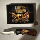 Lynyrd Skynyrd Support Southern Rock Collectible Knife And Guitar Pick Box Set