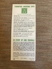 1967-68 Ohio Turnpike Vintage Road Map And Guide