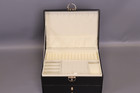 Wolf Designs Heritage Chelsea Black Jewelry Case - 12 875w X 6 875h In 