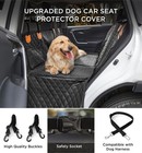 Dog Car Seat Cover Back Seat Protector Waterproof Nonslip Pet Hammock For Suv