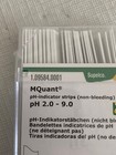  100 pk  Supelco Mquant Colorimetric Ph 2 0-9 0 Indicator Strips 1095840001