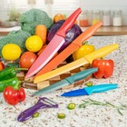 Stainless Steel Kitchen Knife Set Meat Cutter Chef s Knife Peel Processor Bread