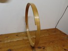 Vintage  68 Ludwig 14  Wood Snare Drum Hoop Bottom Side W gates  12 Strand Wires