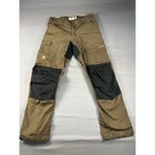 Fjallraven Vidda Pro G-1000 Trousers Mens 32 Regular Brown Black Hiking Pants