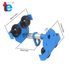 Beam Trolley 4400 Lbs 2 Ton Load Capacity 65-180mm Adjustable With Dual Wheels