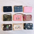 Nwt Coach Corner Zip Wristlet