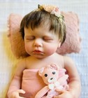 Newborn Photo Prop Set With Pillow  Wraps  Headband  Pants  And Bear
