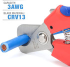 Icrimp Wire Cutter  Shear Cut  Electrician s Cable Cutting Pliers Up To 3 Gauge