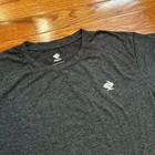 Rabbit Running Ez Tee Shirt Fits Mens Large Gray Stretch Workout Gym Training